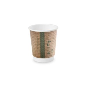 8oz double wall brown kraft cup, 79-Series